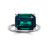 East West Lab Emerald Emerald Cut Ring(5 TCW)