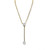 Lariat Style 2 stone Pendant (2 TCW) Lariat Style 2 stone Pendant (2 TCW)