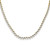 Round Tennis Necklace (2.5mm)