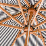 Palos Verdes Beach House -Market Umbrella - Navy Stripe