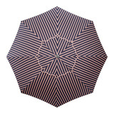 The Patio Umbrella - Monaco Navy and Pink Stripe