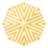 THE AMALFI UMBRELLA - CREW MIMOSA YELLOW STRIPE