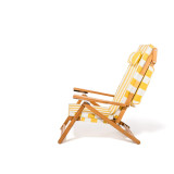 Palos Verdes Beach House -The Club Chair - Crew Canyon Mimosa  Stripe