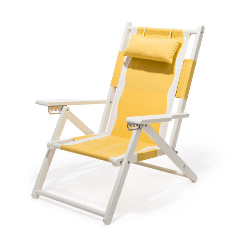 Classic White Beach Chair - Riviera Mimosa