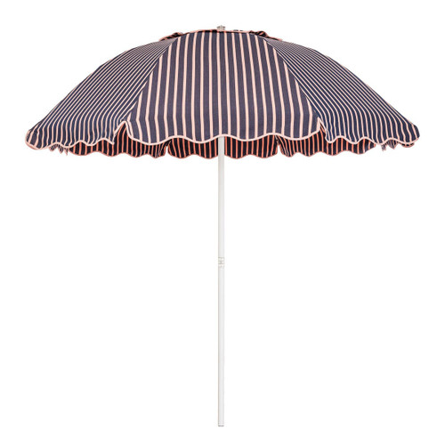 The Patio Umbrella - Monaco Navy and Pink Stripe