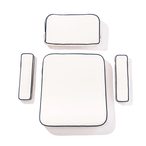 Waterhouse Chair Cushion Set - Riviera White
