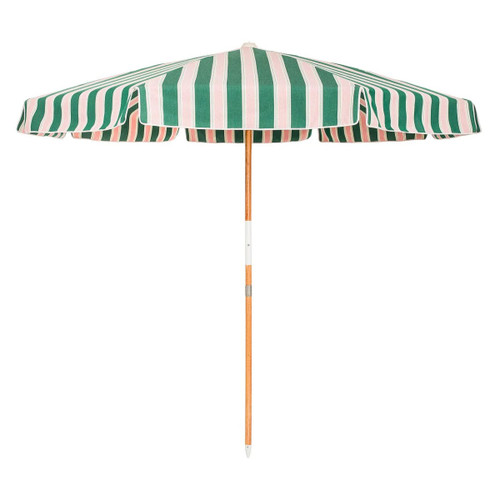 THE AMALFI UMBRELLA - BISTRO GREEN STRIPE
