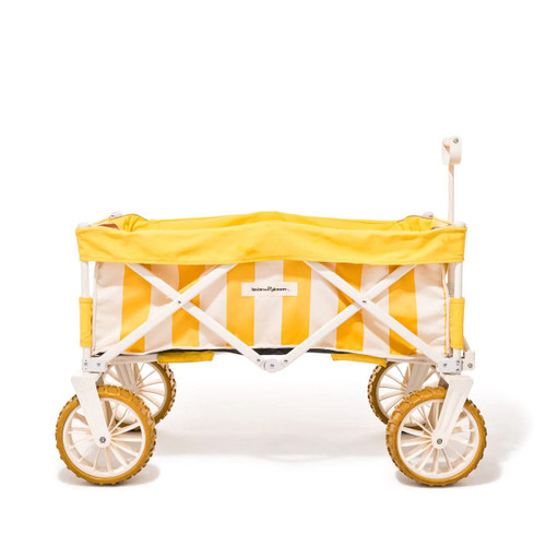 The Beach Cart - Crew Mimosa Yellow Stripe