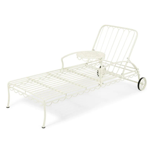 Al Fresco Chaise Lounge - Antique White