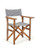 Directors Chair - Table Height - Navy Stripe