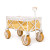 The Beach Cart - Mimosa Stripe