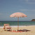 Premium Beach Umbrella - Coral Natural