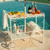 THE AL FRESCO BAR CART - ANTIQUE WHITE