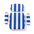 Waterhouse Chair Cushion Set - Mediterranean Blue Stripe