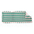 The Sun Lounger Slip Cover - Bistro Green Stripe