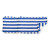 The Sun Lounger Slip Cover - Crew Mediterranean Blue Stripe