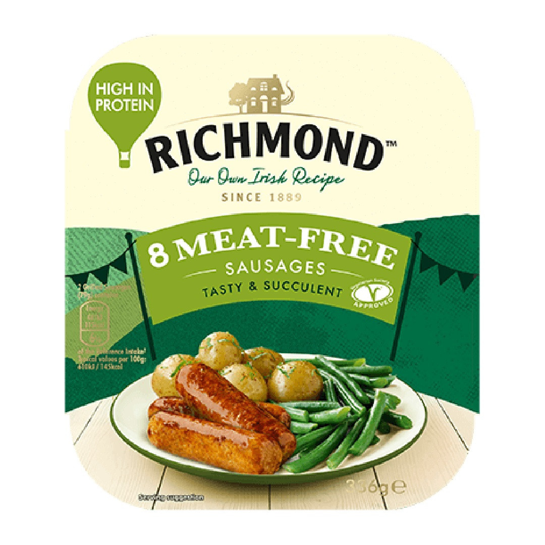 Richmond Vegetarian 8 Meat Free Sausages 336g
