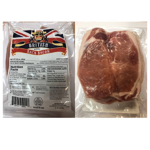 Crown British Back Bacon 908g x12 (2lb) 
Crown British back bacon makes breakfast worth eating again! With the 2lb pack...you make breakfast for a crowd!