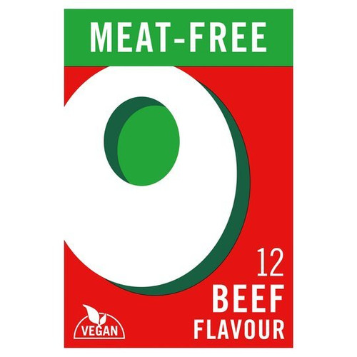 Oxo - 12 Vegan Stock Cubes -Beef Flavor 2.5oz