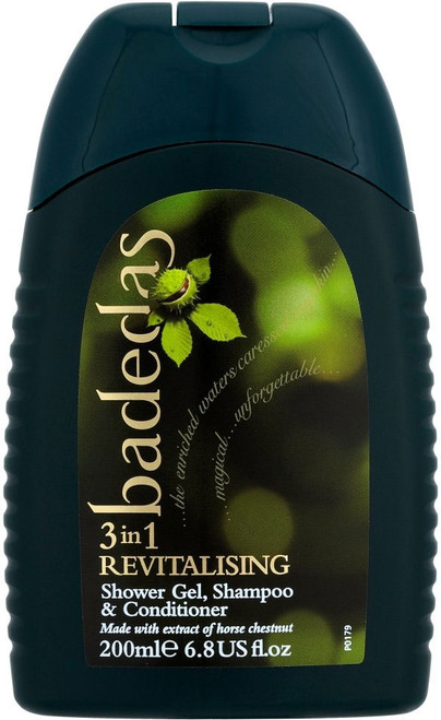 Badedas Bath Shower 3 in 1 Shower Gel - Shampoo - Conditioner 200ml