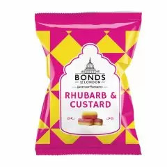 Bonds Rhubarb and Custard 120g
Rhubarb & Custard flavoured Boiled Sweets