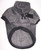Charcoal dog jumper in soft polar fleece.Raglan sleeve sold out. Set-in sleeve in stock.