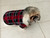 Tartan fleecy dog jumper