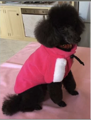 Pink fleecy jumper