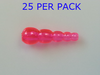 STACK BEADS SALMON RED