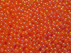 JT custom tackle lure beads 4mm Pearlized Trans. Orange Beads 100/PK