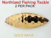 Northland Tackle WILLOW BLADES size 4 1/2 #180
