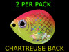 COLORADO blades # 6 BAITFISH PRISM CHART/PINK