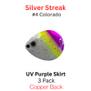 Silver Streak Blades Colorado #4 UV Purple Skirt