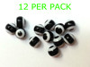 Eyeball Beads 6mm BLACK