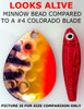 Looks Alive Minnow Beads CHART/BLACK SCALE