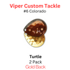 Viper Tackle Colorado Blades #6 Turtle
