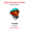Viper Tackle Colorado Blades #6 Invader