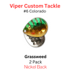 Viper Tackle Colorado Blades #6 Grassweed