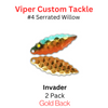 Viper Tackle Willow Blade size 4 Invader