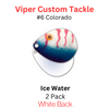 Viper Tackle Steel Blades #6 Ice Water