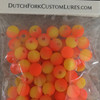 6mm DUTCH FORK 2-Toned bead 