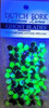 blue light image of DF Chart/ Black bead
