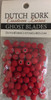 6mm DUTCH FORK Neon Red UV bead 