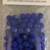 6mm DUTCH FORK Neon Blue UV bead 