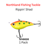 NORTHLAND FISHING TACKLE: 5/8oz Rippin' shad SNEEZE