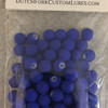 4mm DUTCH FORK Neon Blue UV bead 