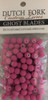 4mm DUTCH FORK Neon Pink UV bead 