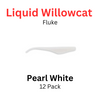 Liquid Willowcat Fluke Pearl White 12 pk