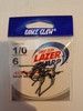 EAGLE CLAW LAZER SHARP AXS DROP SHOT HOOK size 1/0 (6pk)