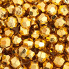 Fishing Beads Facetted 8mm GOLD 50/PK